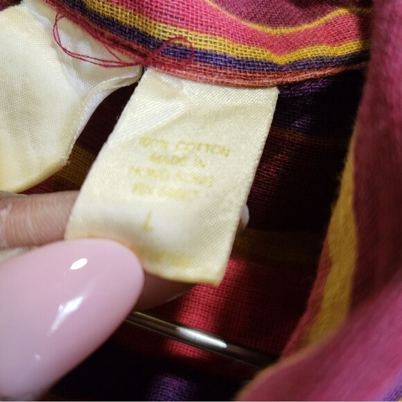 Vintage Victoria's Secret Sleeveless Maxi Shirt Dress Sheer Dual Side Split Sz L - Picture 12 of 16